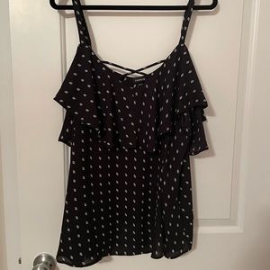Torrid size 2 cold shoulder top